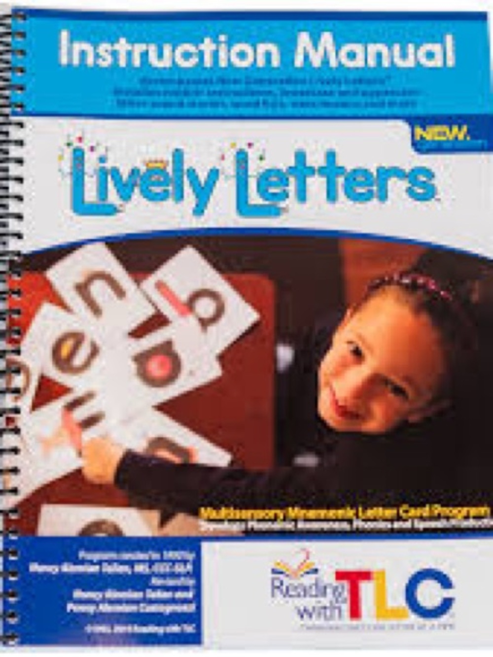 Lively Letters Instruction Manual - Blue -